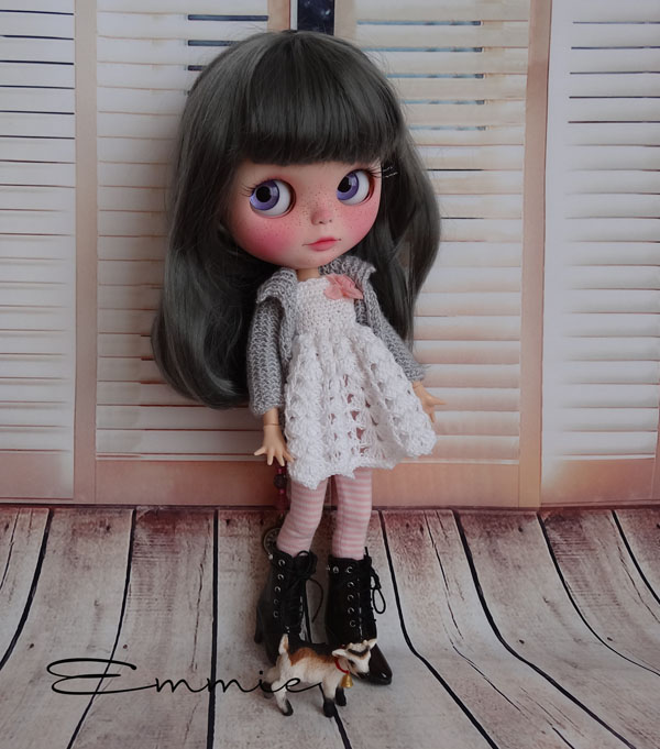 Silver, Blythe custom par Zuzana; Manuela et Perle 919