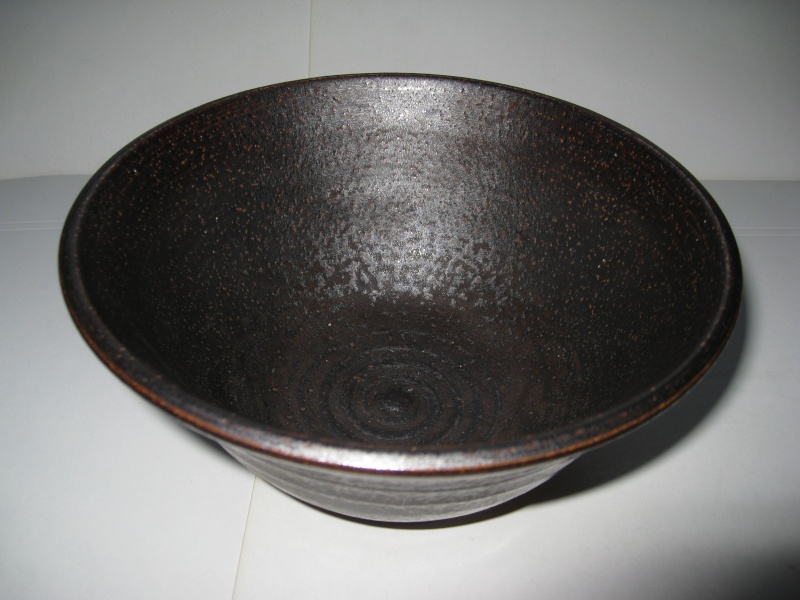 Studio bowl, WVC mark - Wally Cole, Rye Pottery Img_2122