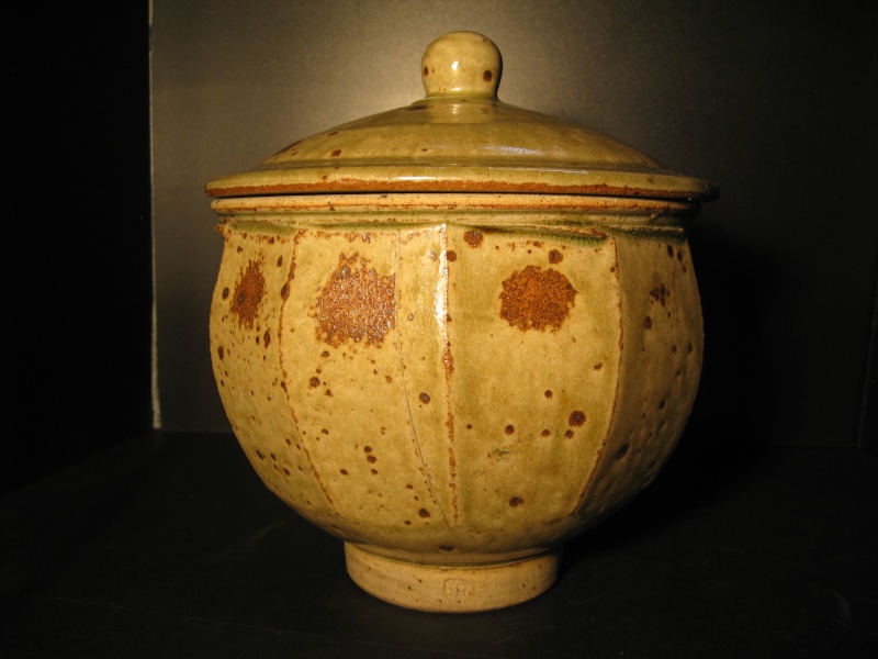 Studio bowl / large Yunomi with cover  - Phil Rogers Img_2139