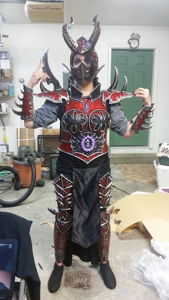 Dark Eldar Archon and Incubus Cosplay (Near Completion) .