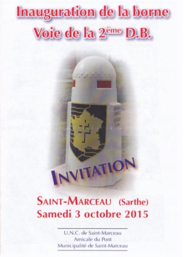 marceau - Borne du serment de Koufra: SAINT-MARCEAU (72) Stmarc10