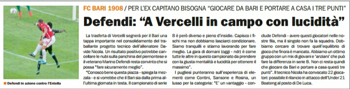 27/10/15 - Epolis - Defendi: "A Vercelli in campo con lucidità"  Img_2104