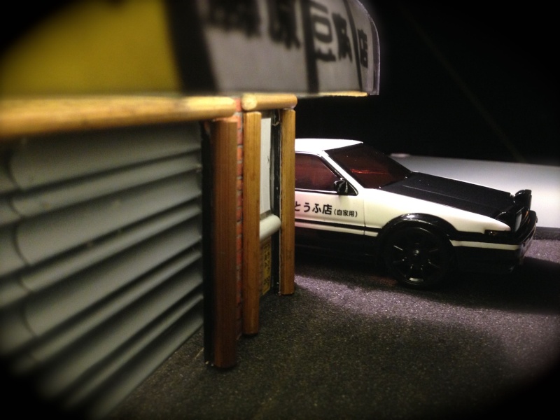 Ae86 initial D et son tofu shop ! 411