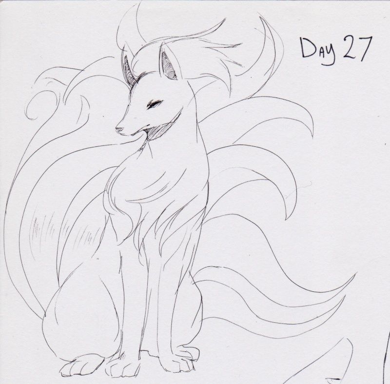 The pokemon drawing challenge! (the thirty day endeavor) - Page 6 Day_2711