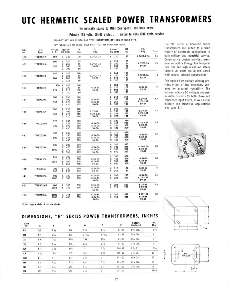 Материалы по трансформаторам = transformers info Catpg112