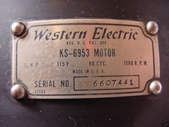 Материалы по Western Electric info Ks-69512
