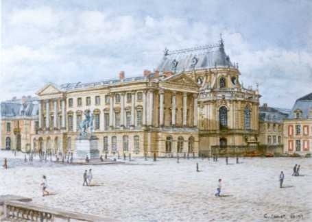 Vues anciennes du Château de Versailles et de son Domaine D9013410
