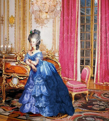 Des photomontages qui rendent la vie quotidienne de Marie-Antoinette 3-pict11