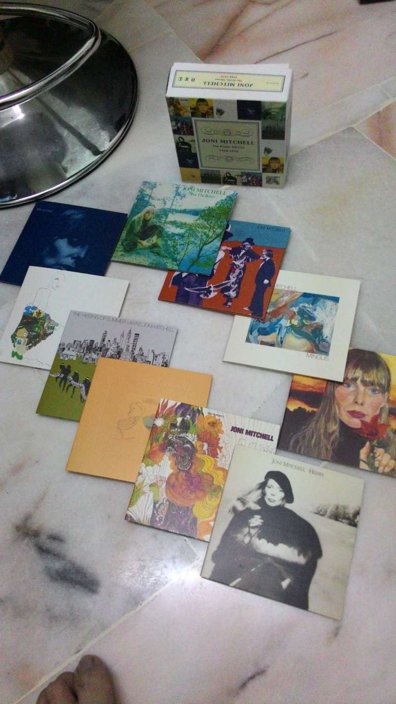 Joni Mitchell box set 10 cd limited edition (sold) P_201549