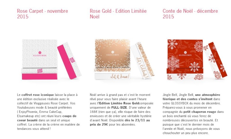 [Octobre 2015] Glossybox - Page 4 Glossy11