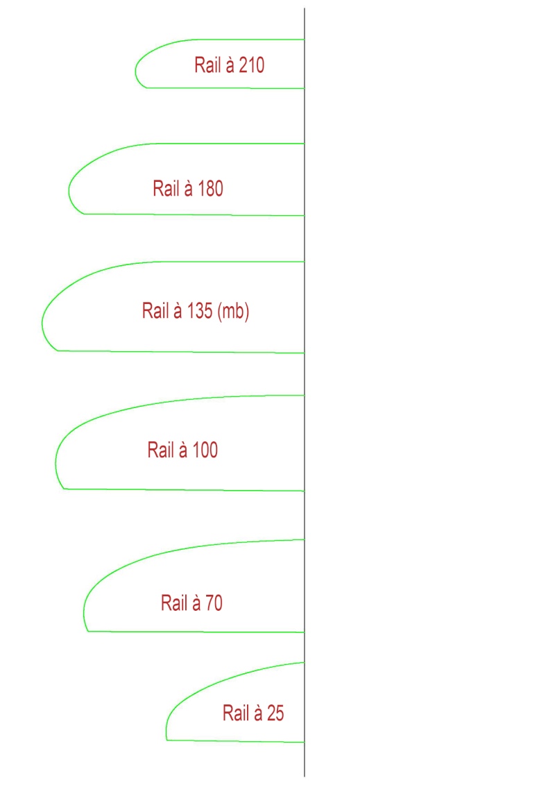 Slalom high wind (5.7 et 5.0 m2) et medium wind (7.1 m2) Rails10