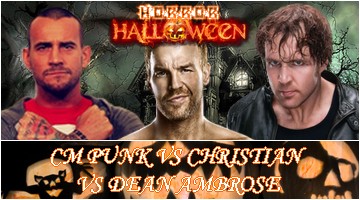 CM Punk vs Christian vs Dean Ambrose 140