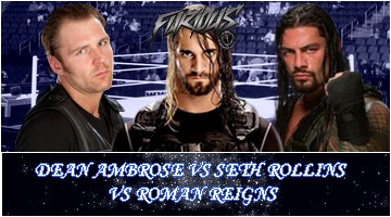Dean Ambrose Vs Seth Rollins Vs Roman Reigns 7_trip10