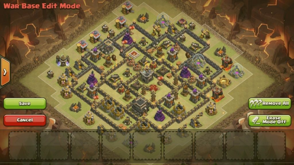 WAR BASES: Anti-3-star bases for TH8 and TH9, and TH10 anti 2 star Screen29