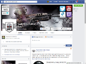 Facebook de la Team Call of Duty Fbcod10
