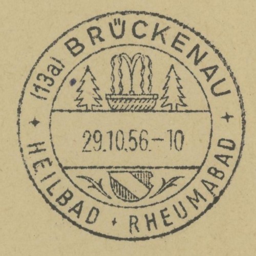 Ortswerbestempel - Deutschland nach 1945 (Handstempel) Brycke10