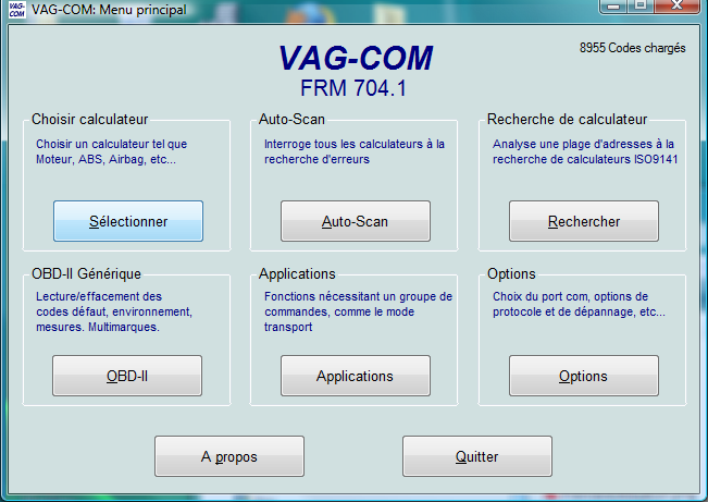 Commande Groupée de VAGCOM V17.8.0 (VCDS) Image10