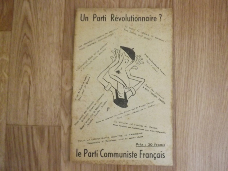 estimation livrets "Pages Socialistes N°6" et "Un parti révolutionnaire ?" Dscf3217