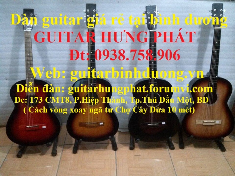 Bán guitar giá rẻ guitar sinh viên Bình Dương, bán đàn guitar giá rẻ sinh viên tại bình dương chỉ có 390k. bán đàn guitar giá rẻ ở bình dương chỉ có 390k, 490k, 590k.....  GUITAR HƯNG PHÁT 0938758906 Guitar gỗ hồng đào kỹ, còng cườm Dan_gu11