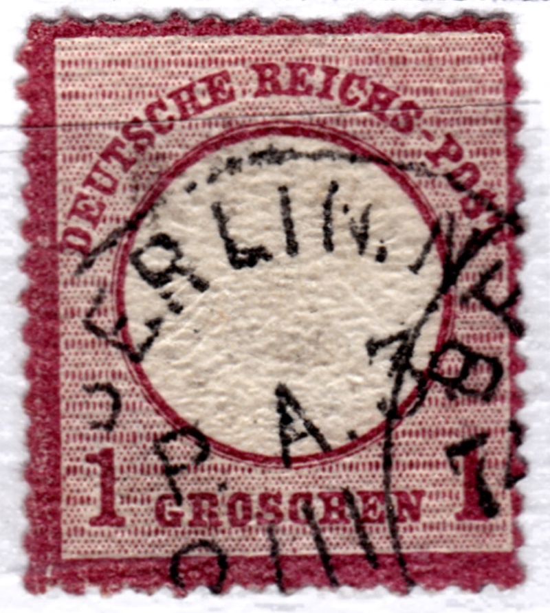 Stempel der Berliner PA/PE zur Brustschild-Zeit Pa3-0810