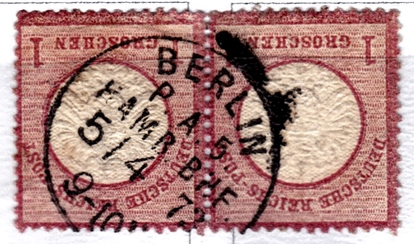 Stempel der Berliner PA/PE zur Brustschild-Zeit Pa5-0510