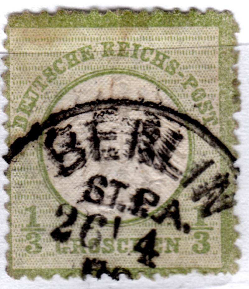 Stempel der Berliner PA/PE zur Brustschild-Zeit Stpa2611