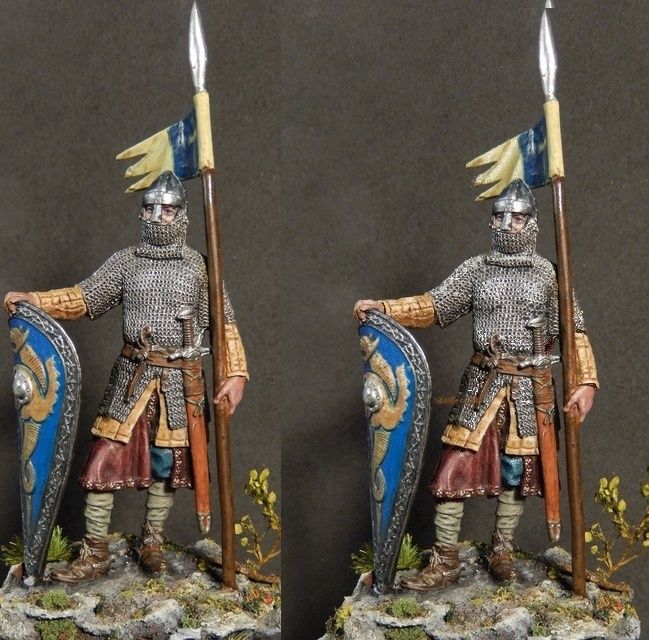 Chevalier normand, EK Castings, 54 mm Soldat12