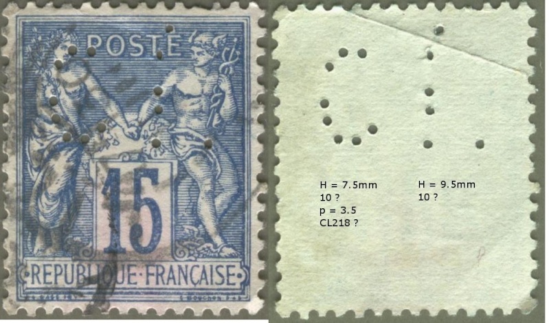perforés nimes credit lyonnais 1899 N90_ty11