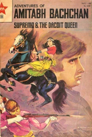 Amitabh Bachchan/Supremo comic book covers Ab110
