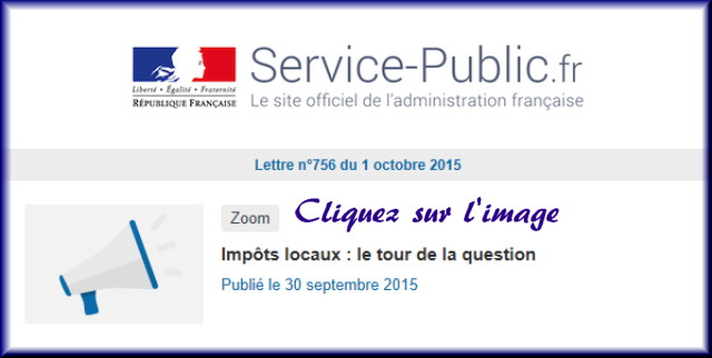 La lettre N° 756 du nouveau Service Public pour le 01 Octobre 2015 75610