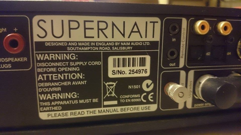 Naim Audio Supernait Integrated Amplifier 12025510