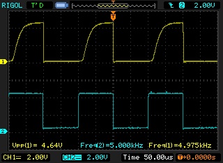 Signal de sortie générateur de fréquences sale Newfil16