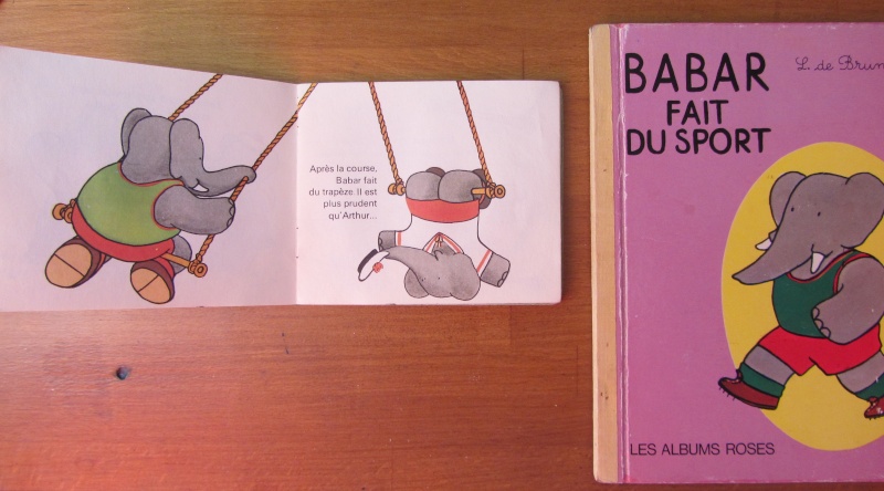 babar - Editions originales des Albums Roses Babar Img_6115