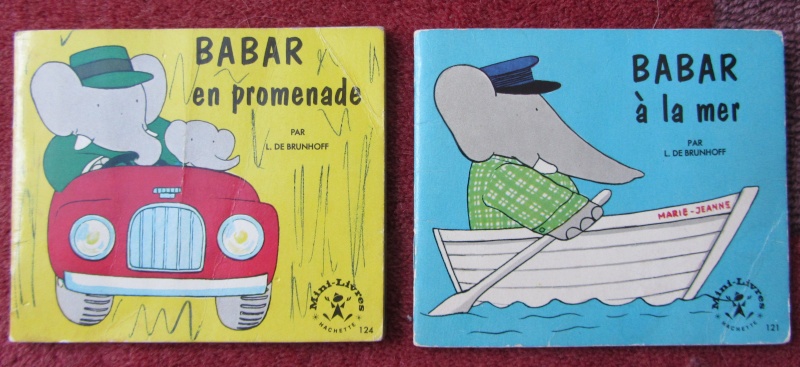 babar - Editions originales des Albums Roses Babar Img_6213