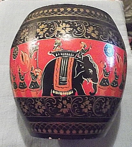 elephant procession pot Waterm69