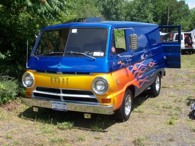 1965 A100 no door Sarge's GRUVIN Project Flamed10
