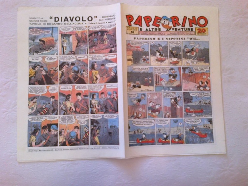 VENDO Mini Lotto Fumetti Topolino Walt Disney Paperino Giornale anni `70 Nc_68_10