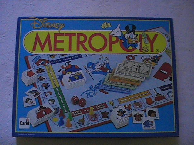 VENDO Raro Gioco da tavolo Topolino Disney Metropoly anno 1988 Pic_0010