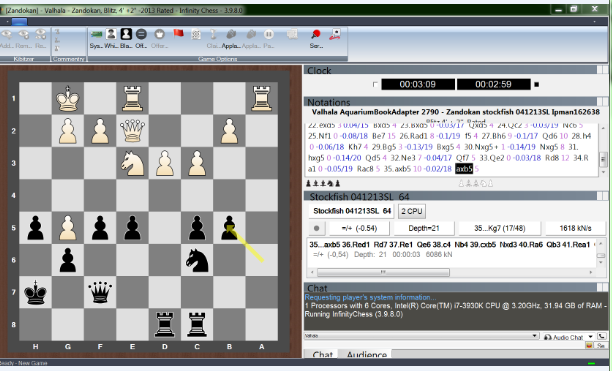  Infinity Chess GUI (Free Online Server) - Time to Enjoy Chess Like Playchess.com Free Ghu1010