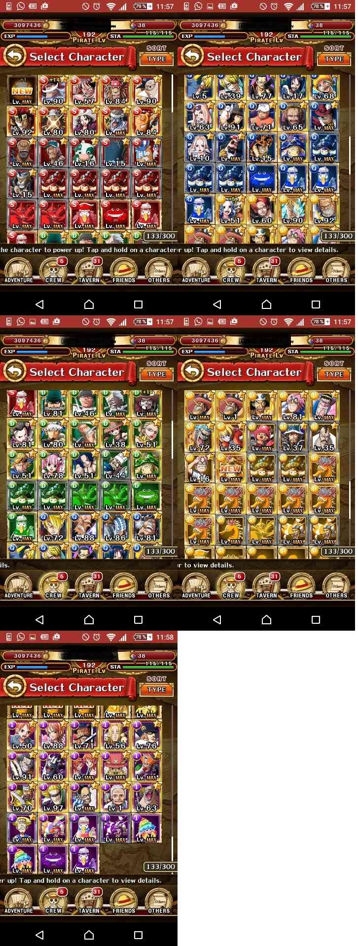 Selling WB Global Acc. P-Lvl 192 Charbo11