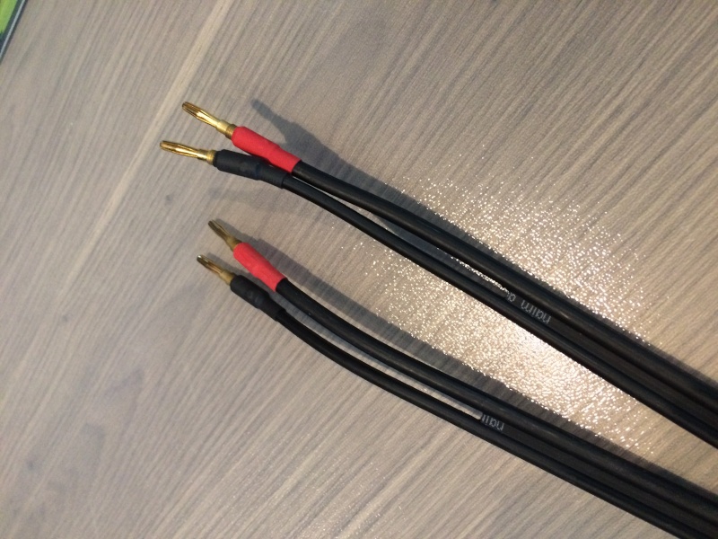 Naim NACA5 speaker cable 4 meter pair (used) SOLD Naca5110