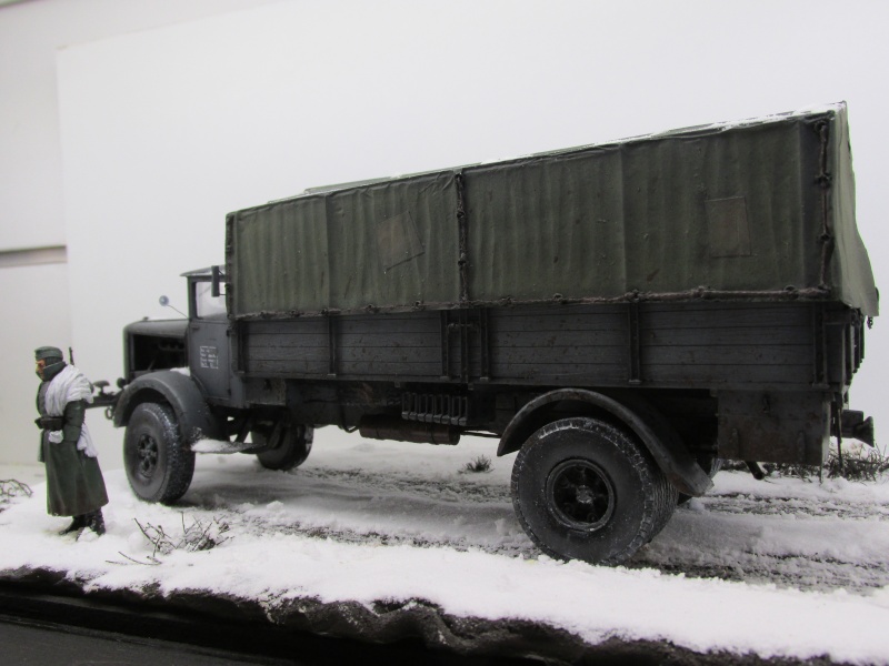 Mercedes l 6500 en hiver  PSP 1/35 Camion49