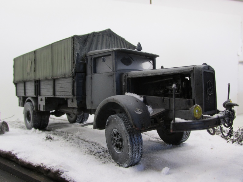 Mercedes l 6500 en hiver PSP 1/35 Camion52