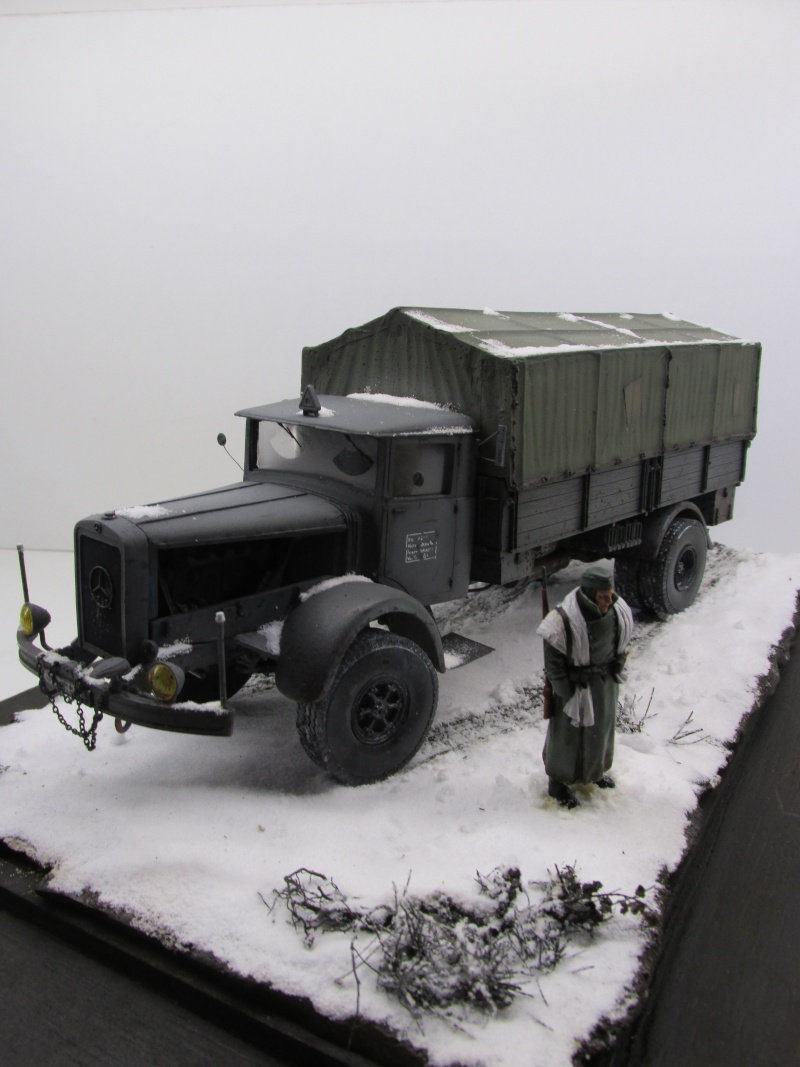 Mercedes l 6500 en hiver  PSP 1/35 Camion57