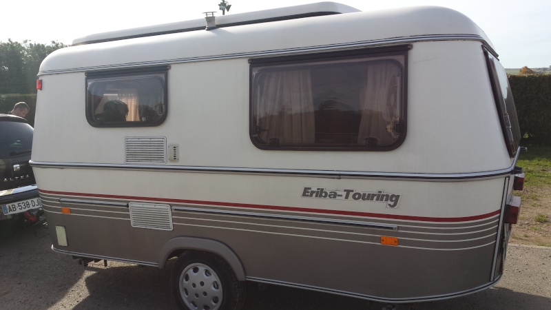 Notre caravane Eriba 20151010