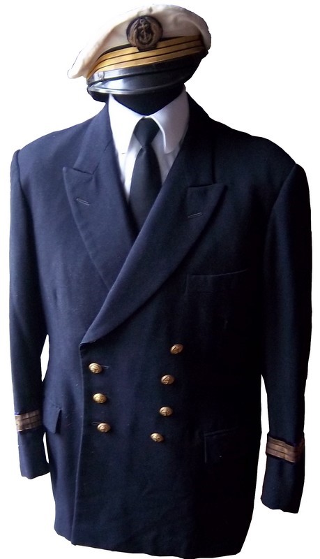 Une tenue d officier de la Marine Marchande WW2