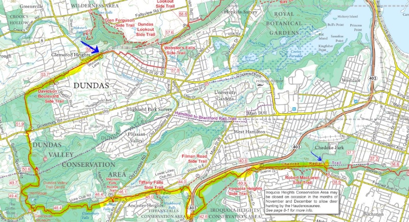 2015 11 14 (Sat) Iroquoia Hike #3 - DUNDAS VALLEY HIKE: Chedoke to Woodley Lane Chedok10