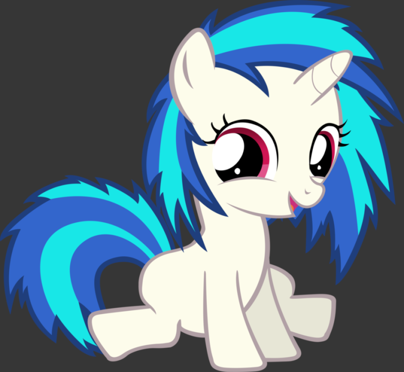 Personnage: Vinyl Scratch Filly_10