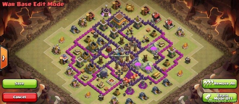 Base de guerre anti 3* 511