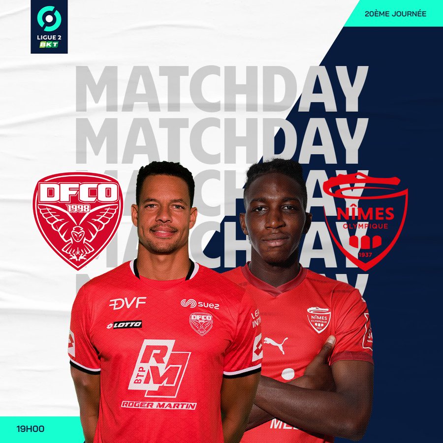 20e journée de Ligue 2 BKT : Dijon FCO - Nîmes Olympique  - Page 2 1a990b10